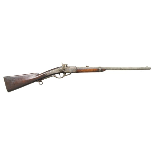 RARE CONFEDERATE BILHARZ RISING BREECH CARBINE.