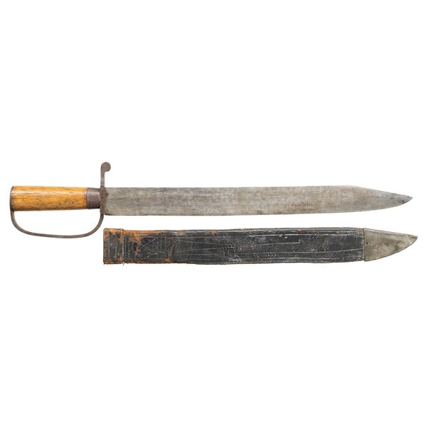 GEORGIA ARMORY CONFEDERATE D-GUARD BOWIE KNIFE