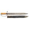 Image 1 : GEORGIA ARMORY CONFEDERATE D-GUARD BOWIE KNIFE