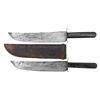 Image 2 : RARE & UNIQUE MATCHED PAIR OF LARGE BOWIE KNIVES