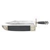 Image 2 : LARGE VICTORIAN STYLE HORSE HEAD BOWIE KNIFE.
