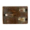 Image 2 : CIVIL WAR CONFEDERATE "C.S.A." WAIST BELT PLATE.
