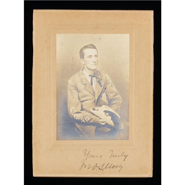 GREAT SIGNED JOHN S MOSBY PHOTOGRAPH.