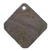Image 1 : SLAVE HIRE TAG, CHARLESTON,MECHANIC, 1843.