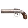 Image 1 : ALLEN & THURBER "BABY DRAGOON" PEPPERBOX PISTOL.