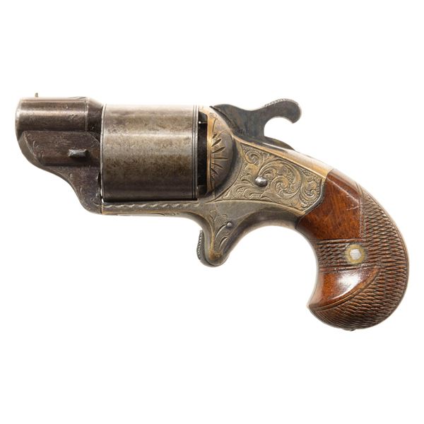 MOORE PATENT FIREARMS FRONT LOADING REVOLVER MADE