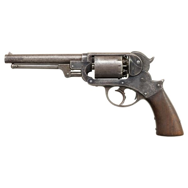 STARR ARMS CO. 1858 DOUBLE ACTION NAVY REVOLVER.