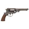 Image 2 : STARR ARMS CO. 1858 DOUBLE ACTION NAVY REVOLVER.