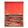 Image 1 : CASED PAIR OF WILLIAM ROBERTSON OF PHILADELPHIA,
