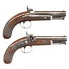 Image 2 : CASED PAIR OF WILLIAM ROBERTSON OF PHILADELPHIA,