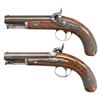 Image 3 : CASED PAIR OF WILLIAM ROBERTSON OF PHILADELPHIA,