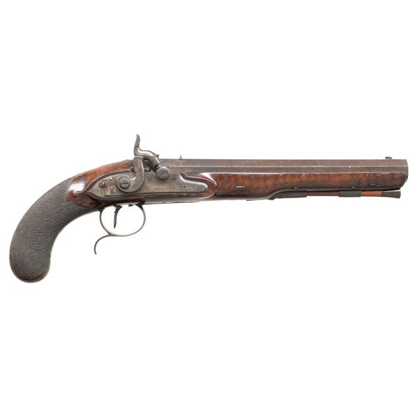 FINE & RARE AMERICAN PHILADELPHIA DUELING PISTOL.