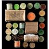 Image 1 : LARGE GROUP OF VINTAGE PERCUSSION CAP TINS.