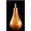 Image 1 : RARE MEXICAN WAR NAVY POWDER FLASK.