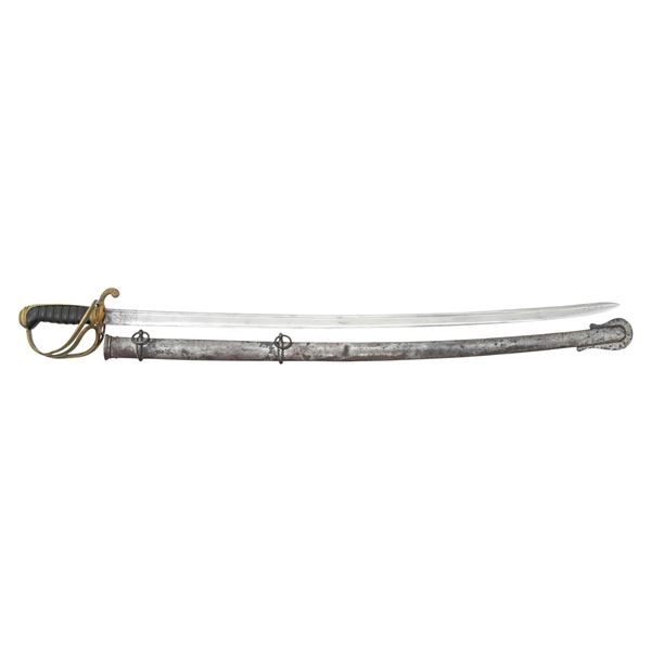 1838 DATED AMES MODEL 1833 DRAGOON SABER.