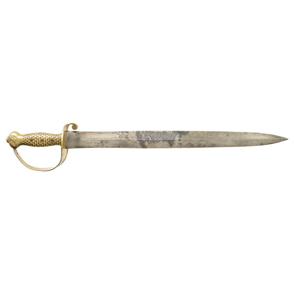 1845 DATED AMES USN M1841 NAVAL CUTLASS.