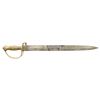 Image 1 : 1845 DATED AMES USN M1841 NAVAL CUTLASS.