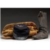 Image 2 : CIVIL WAR HAT, BOOT & CARPET BAG BELONGING TO