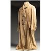Image 2 : HEAVY TAN COTTON OVERCOAT FROM THE 2ND HALF OF THE