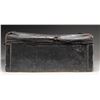 Image 3 : LEATHER STAGECOACH TRUNK WITH BRASS TACK