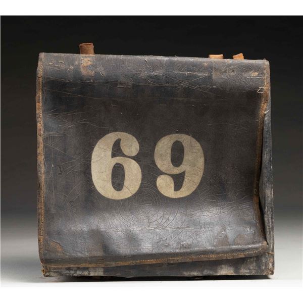 CIVIL WAR BOX KNAPSACK FOR THE 69TH N.Y. INFANTRY.
