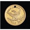 Image 1 : FINE CIVIL WAR DOG TAG, 5TH VERMONT INFANTRY.