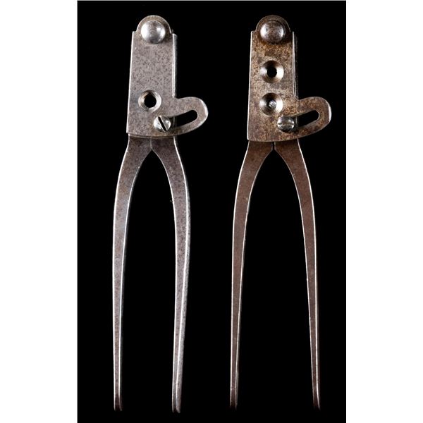 2 CIVIL WAR ERA MAYNARD BULLET MOLDS.