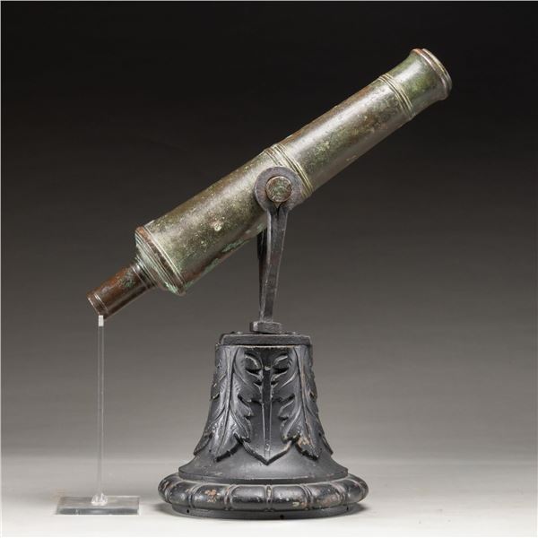 ANTIQUE AMERICAN SWIVEL CANNON.