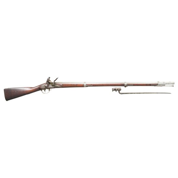 US CONTRACT M1816 TYPE III FLINTLOCK MUSKET BY N.