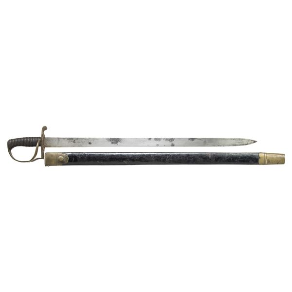 BRITISH EARLY 19TH CENTURY SWORD INSCRIBED TO THE
