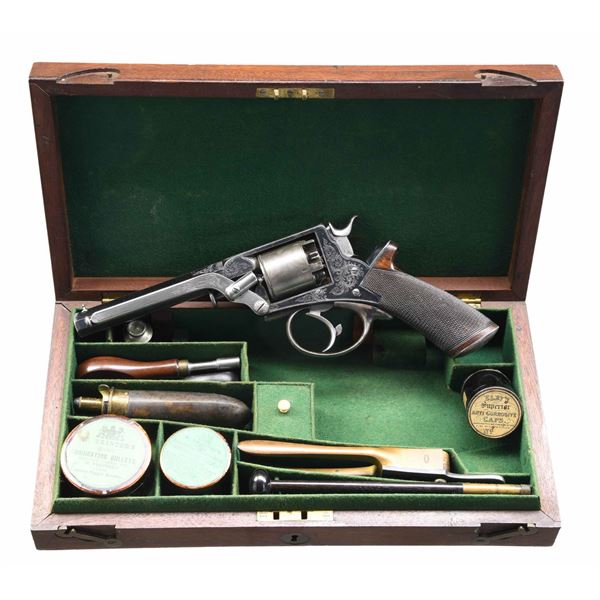 CASED & ENGRAVED TRANTER PATENT DA PERCUSSION