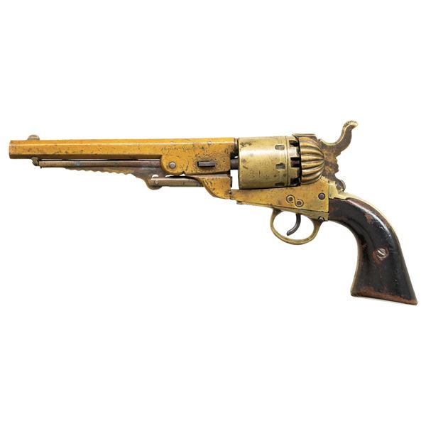 UNIQUE MEXICAN MADE 8-SHOT DRAGOON REVOLVER.