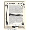 Image 8 : RARE DOCUMENTED SAMUEL HAWKEN PLAINS RIFLE WITH