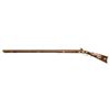 Image 2 : FINE HENRY LEDFORD NORTH CAROLINA FLINTLOCK RIFLE.