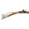 Image 4 : FINE CONTEMPORARY FLINTLOCK KENTUCKY RIFLE BY