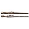 Image 6 : PAIR OF FRENCH & INDIAN WAR ERA OFFICERS FLINTLOCK