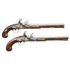 Image 1 : ELEGANT PAIR OF AMERICAN STOCKED WAR OF 1812 ERA