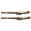 Image 4 : ELEGANT PAIR OF AMERICAN STOCKED WAR OF 1812 ERA