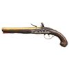 Image 2 : GOOD SILVER MOUNTED BRASS BARREL FLINTLOCK HOLSTER