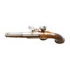 Image 3 : PETITE CIRCA 1810 BRITISH FLINTLOCK PISTOL.