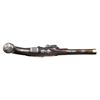 Image 5 : BARBAR, LONDON SILVER MOUNTED FLINTLOCK PISTOL.