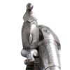 Image 8 : BARBAR, LONDON SILVER MOUNTED FLINTLOCK PISTOL.