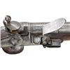 Image 9 : BARBAR, LONDON SILVER MOUNTED FLINTLOCK PISTOL.