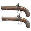 Image 3 : PAIR OF SOUTHALL, LONDON PERCUSSION PISTOLS IN