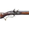 Image 3 : IMPRESSIVE HEAVY LONG BARREL FLINTLOCK JAEGER TYPE