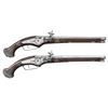 Image 1 : MUSEUM QUALITY & CONDITON PAIR OF WHEELLOCK