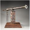 Image 1 : IMPRESSIVE MASSIVE MOUNTED BRONZE LANTAKA CANNON.