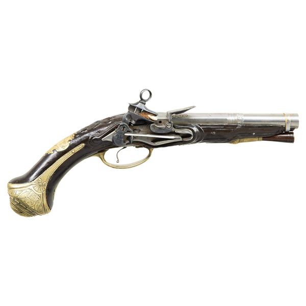 ATTRACTIVE SPANISH COLONIAL MIQUELET FLINTLOCK