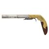 Image 2 : UNIQUE PATENT FOLDING UNDERHAMMER PISTOL.