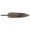 Image 1 : LARGE EXCAVATED NATIVE AMERICAN DAG KNIFE.